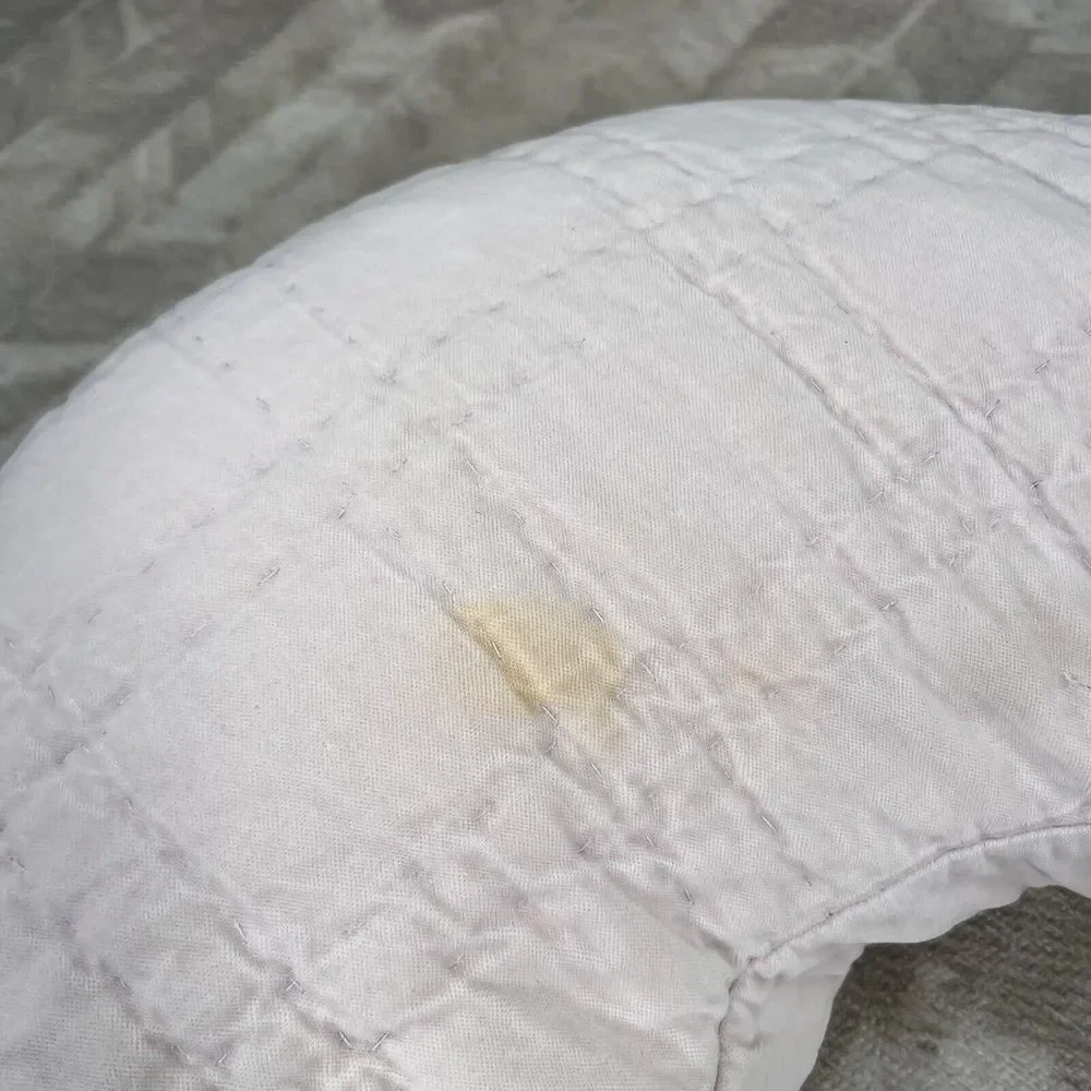 Boppy‎ Nursing Pillow Original Support Pink Ergonomic Baby Feeding Cushion Used